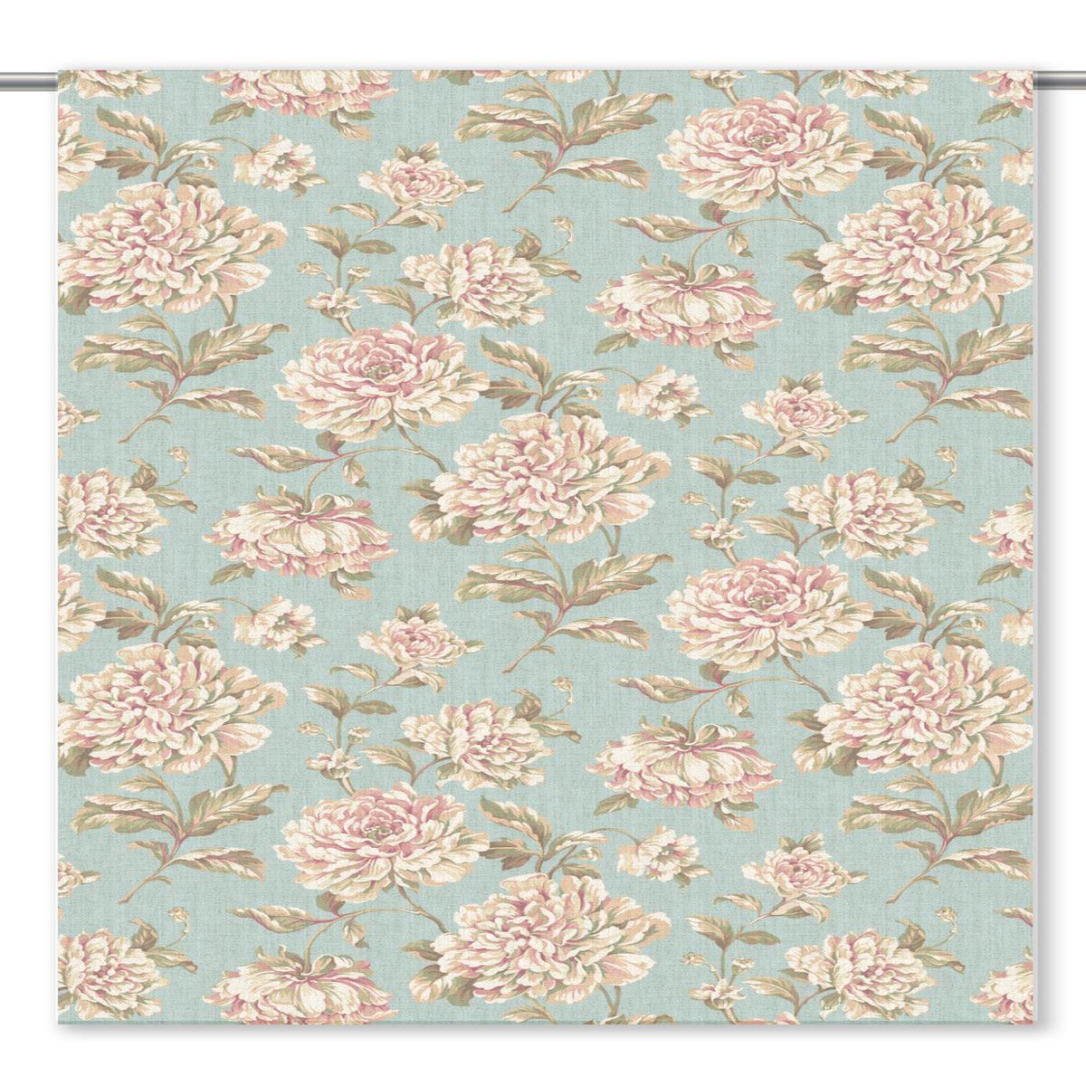 'Twilight Mirage' Fabric by the Yard (Powder Blue/ Blush Pink/ Olive Green)