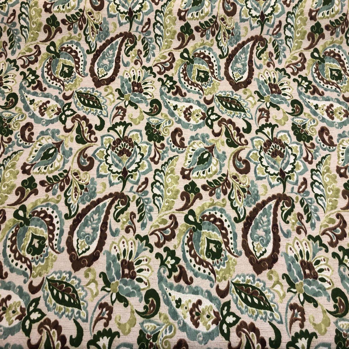 Bryant lafayette Parsley Indoor / Outdoor Fabric By the yard