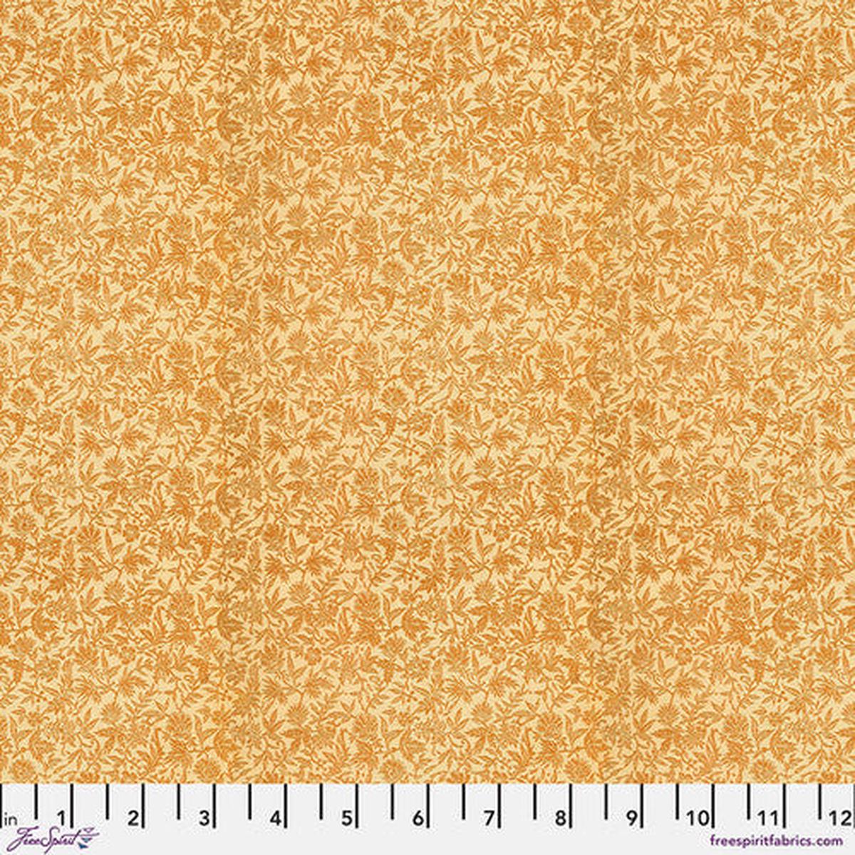 Fabric ORANGE-TINY PRINT, PWTH238.ORANGE, from Palette ORANGE Collection by Tim Holtz