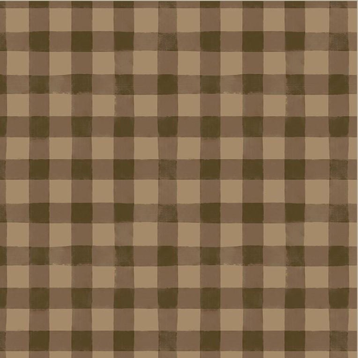 Highland Hooves - Picnic Plaid Timber