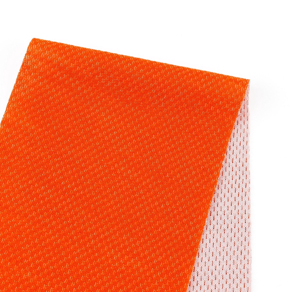 Merino/Poly Honeycomb Activewear - Mandarin