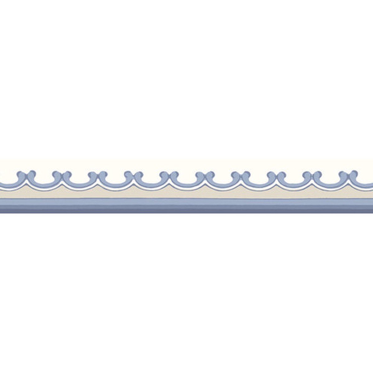 Broderie Border - Blue By Cole & Son