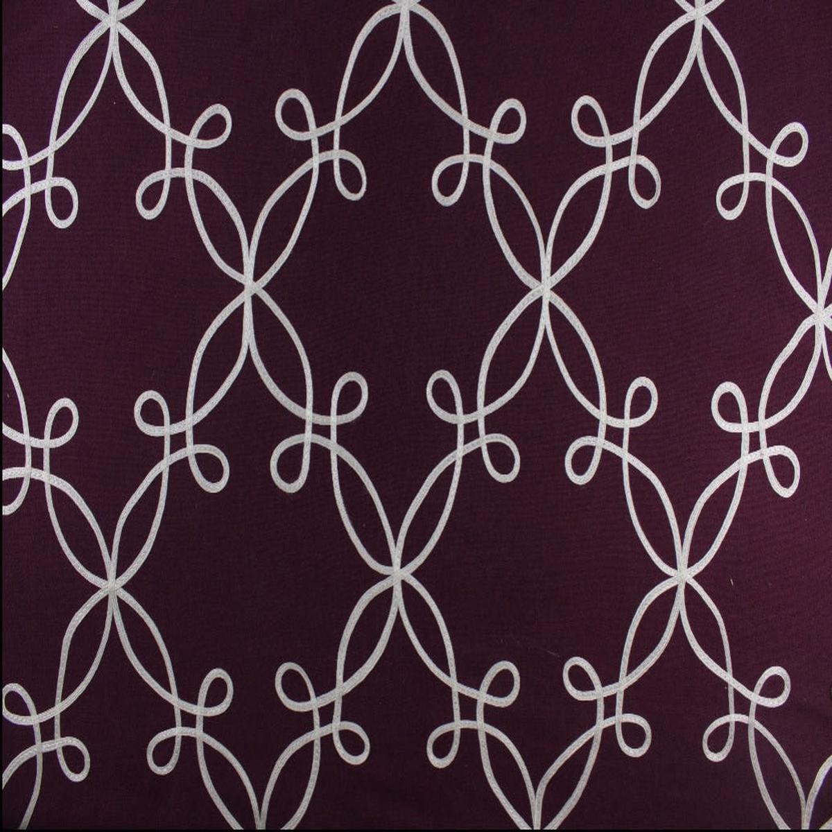 Carole Fabric Precise Applique Fabric in Plum