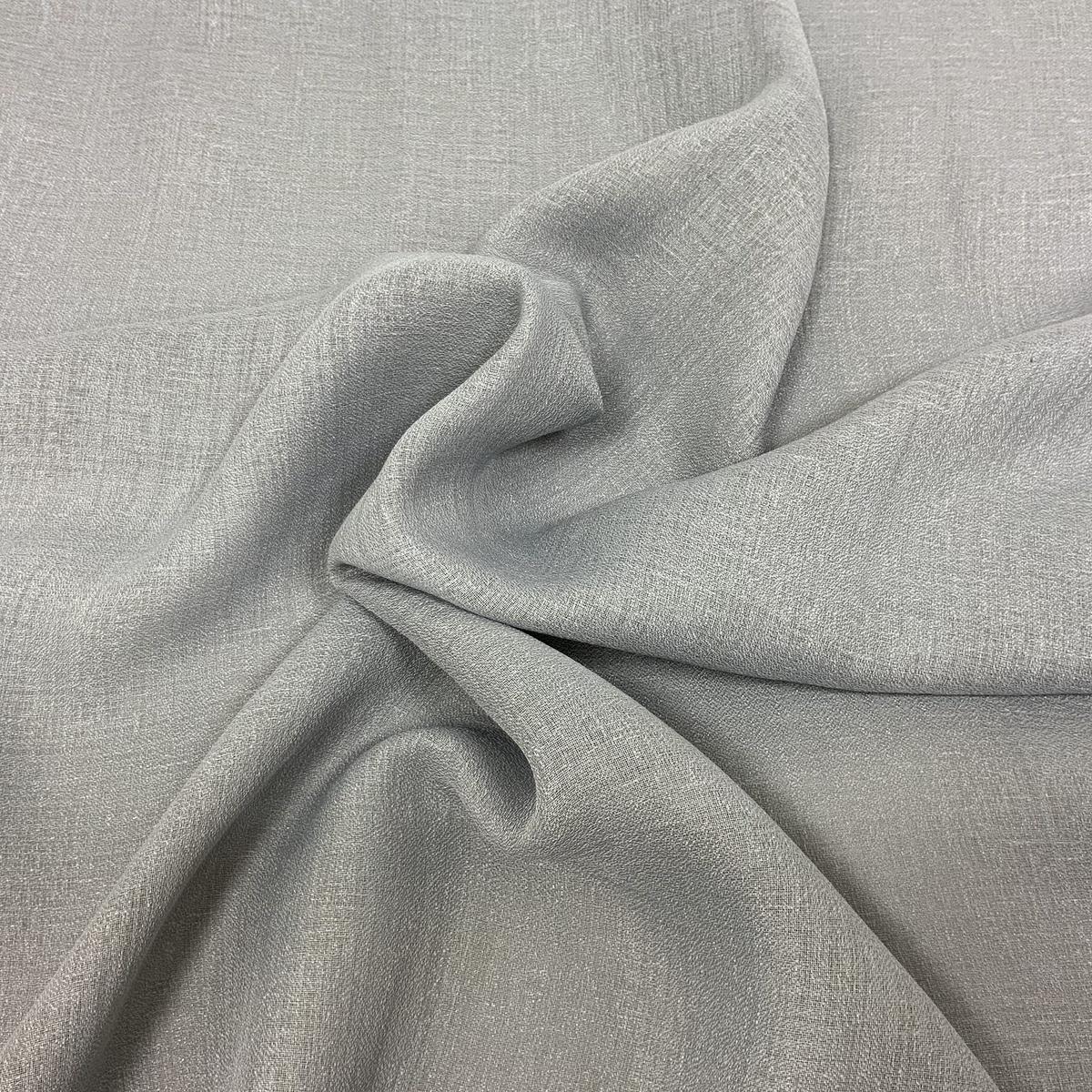 JF Fabrics DAINTY 93 Fabric Plain,Traditional,Transitional,Contemporary Gray Sheer,Wide Width,Reversible - 8434893 J8831