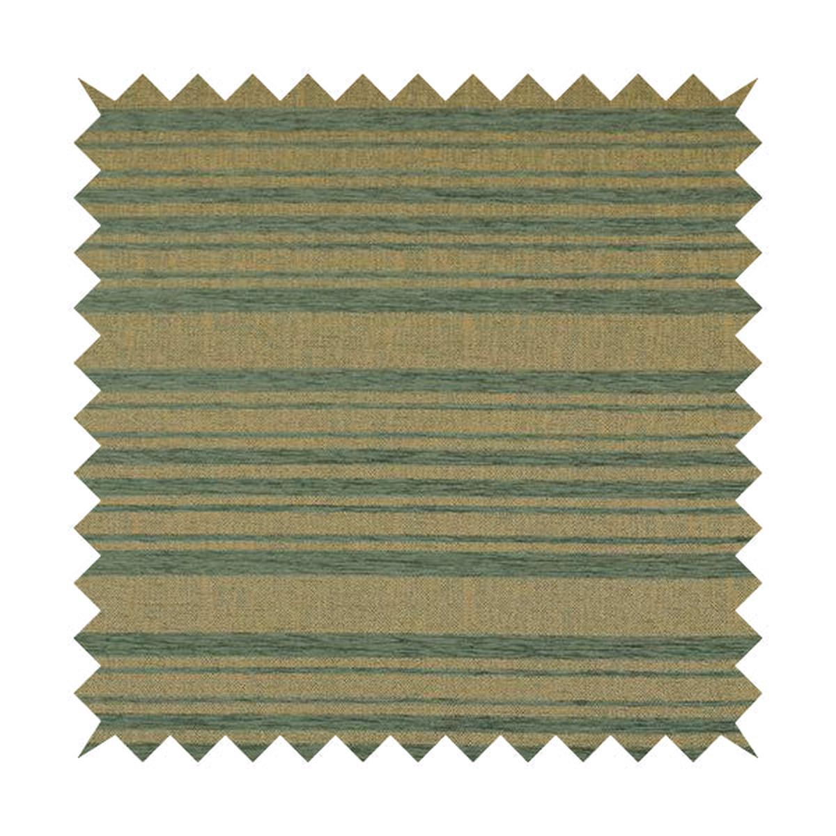 Olympos Mono Tone Faded Stripe Pattern Blue Colour Chenille Upholstery Fabric CTR-880