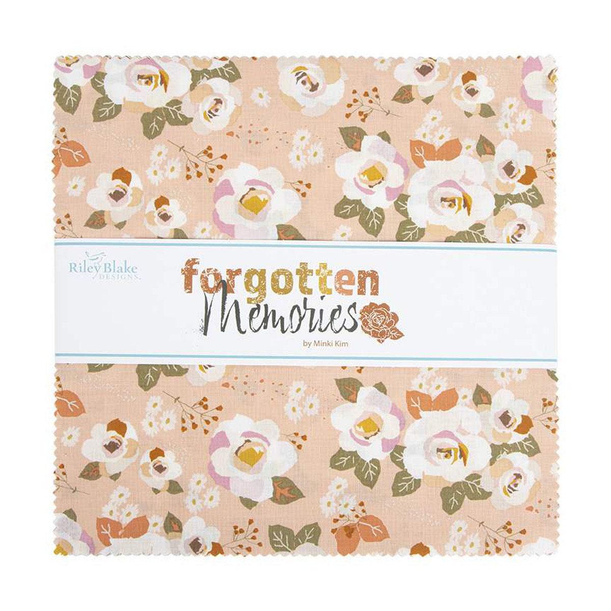 SALE Forgotten Memories Layer Cake 10" Stacker Bundle - Riley Blake Designs - 42-Piece Precut - Floral - Quilting Cotton Fabric