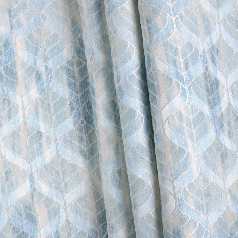 'Glass Shower' Fabric by the Metre (Blue)