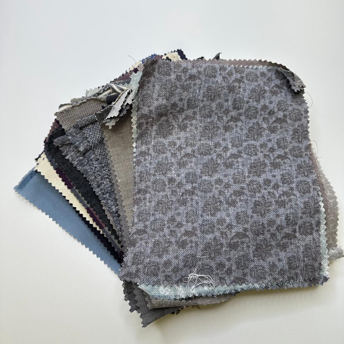 Hemp Samples Pack - Hemp Woven - Blue Multi - Pack