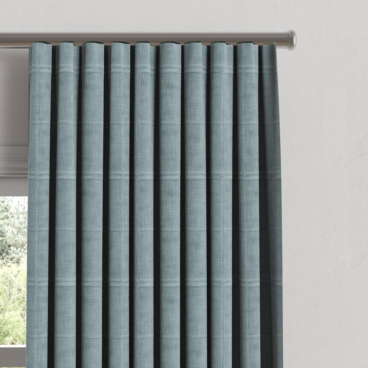 Ripplefold Drapery in Moray - Chambray