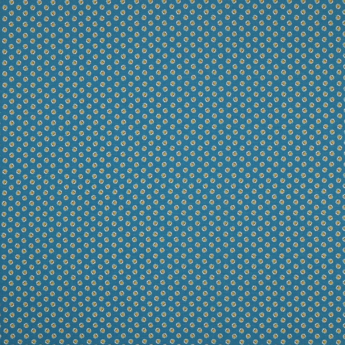 A Prairie Heart Fabric Collection - Dainty Daisy Dark Prairie Sky