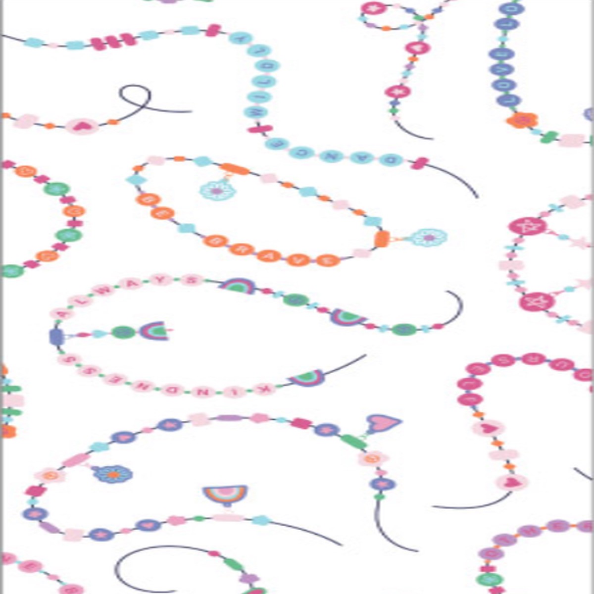 Friendship Bracelet White