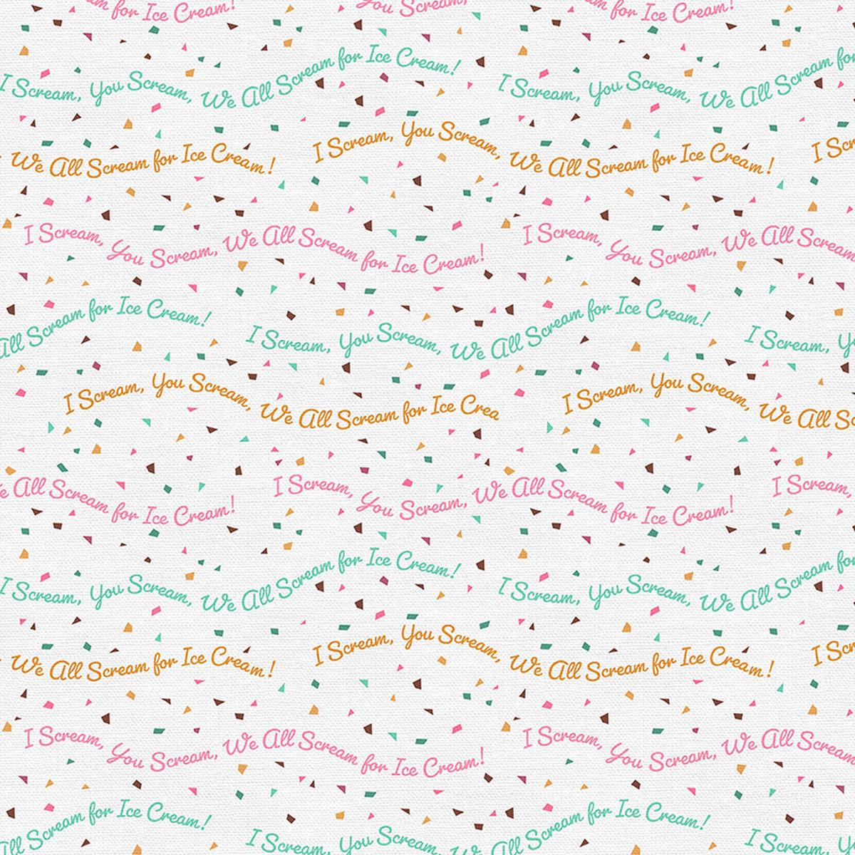I Scream, You Scream - Quilting Cotton