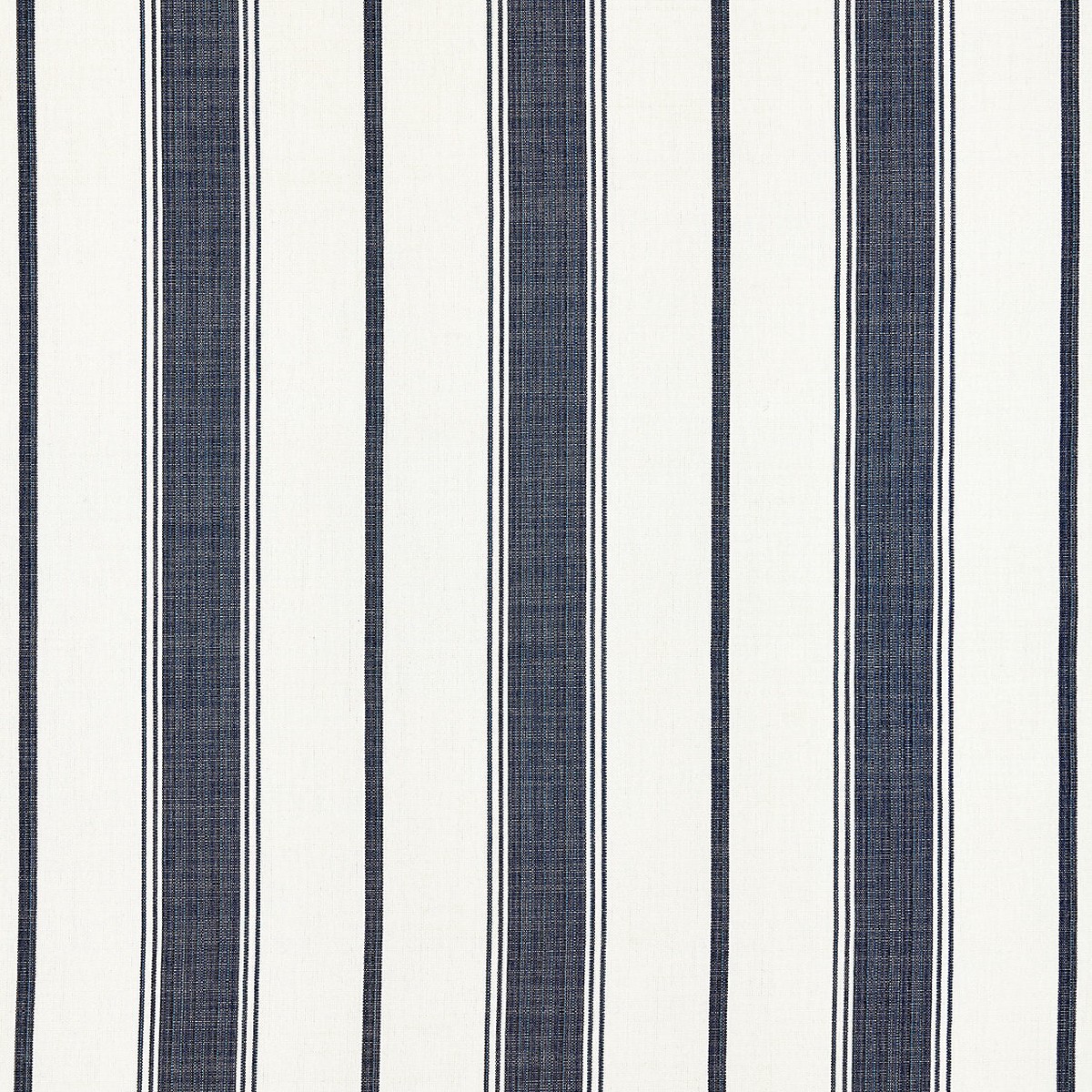 Sconset Stripe - Indigo by Scalamandre Fabric