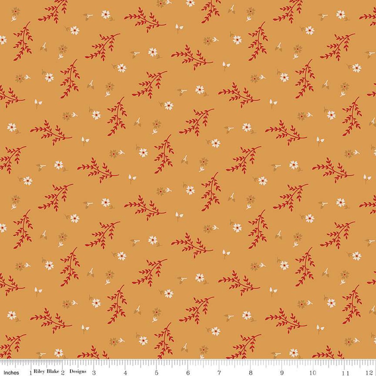 Fabric Riley Blake Cider Delightful Gentler Times by the Quarter Yard C16474-CIDER