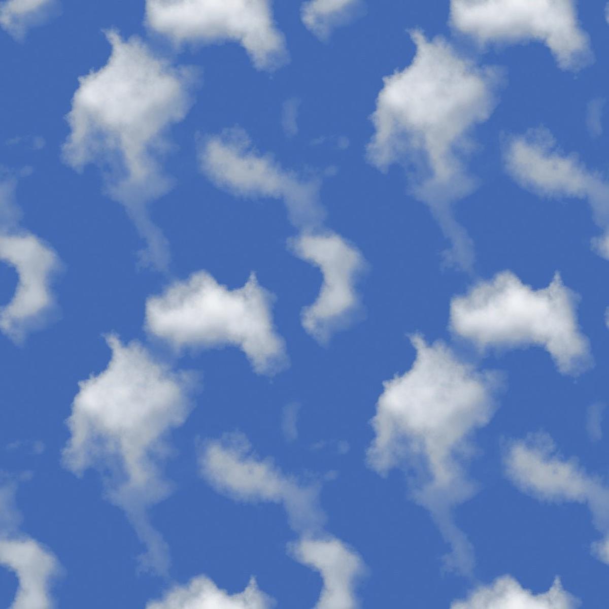 Blue Skies #1 Fabric