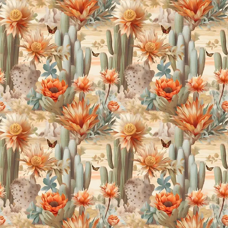 Desert Oasis Pattern #10 Fabric