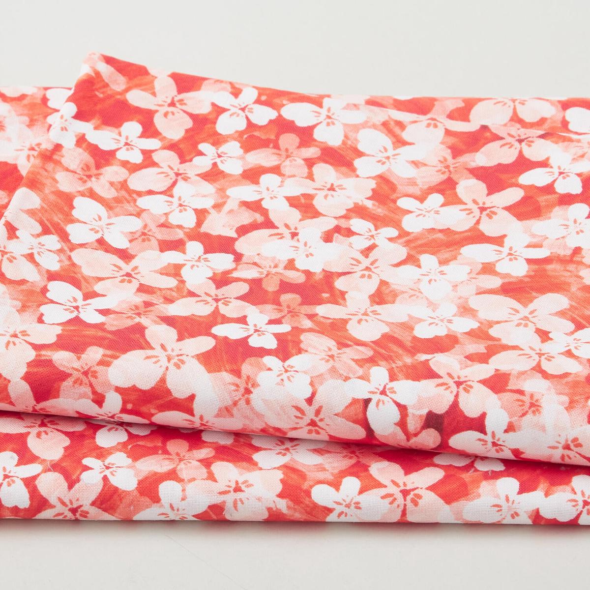 Morgan Favorites - Tonal Flowers Coral 2 Yard Cut