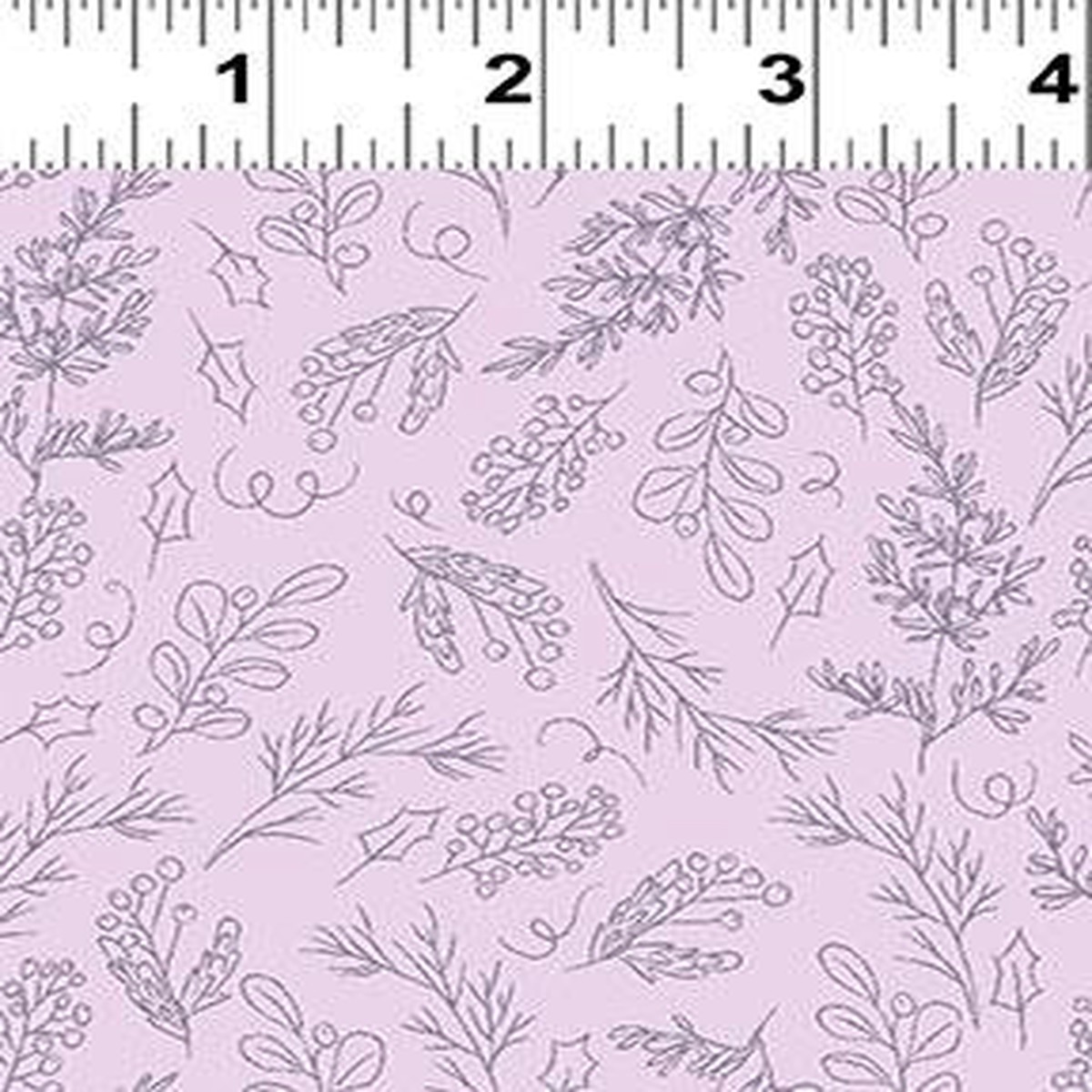 Winter Gardens - Linework on Lilac