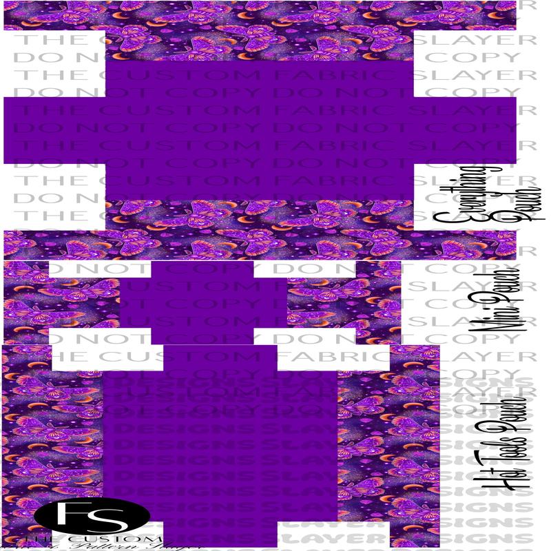 BOXYSET017 - Cut and Sew Boxy Pouch FABRICSLAYER - Preorder
