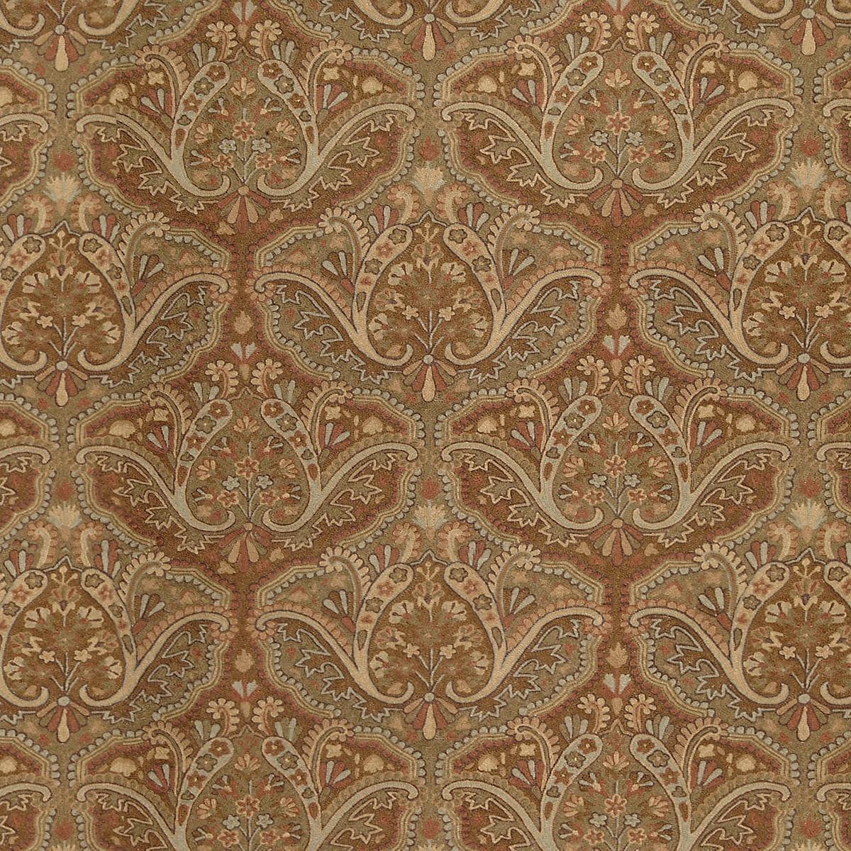 Shaldar Crewel - Brown by Scalamandre Fabric