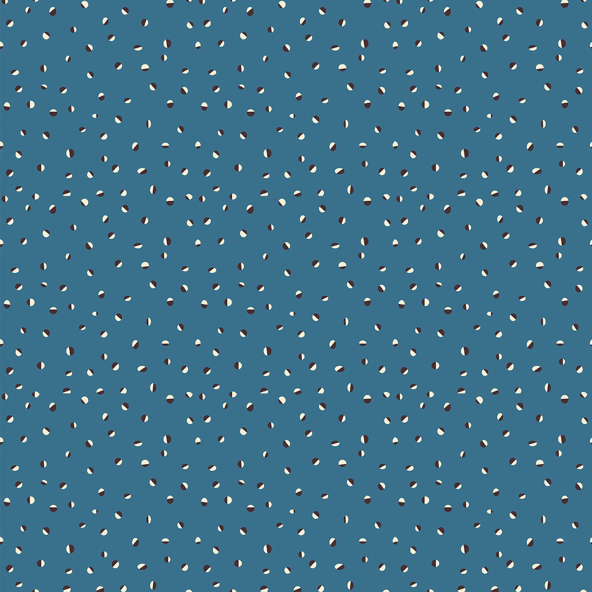 Two Toned Dots - Blue