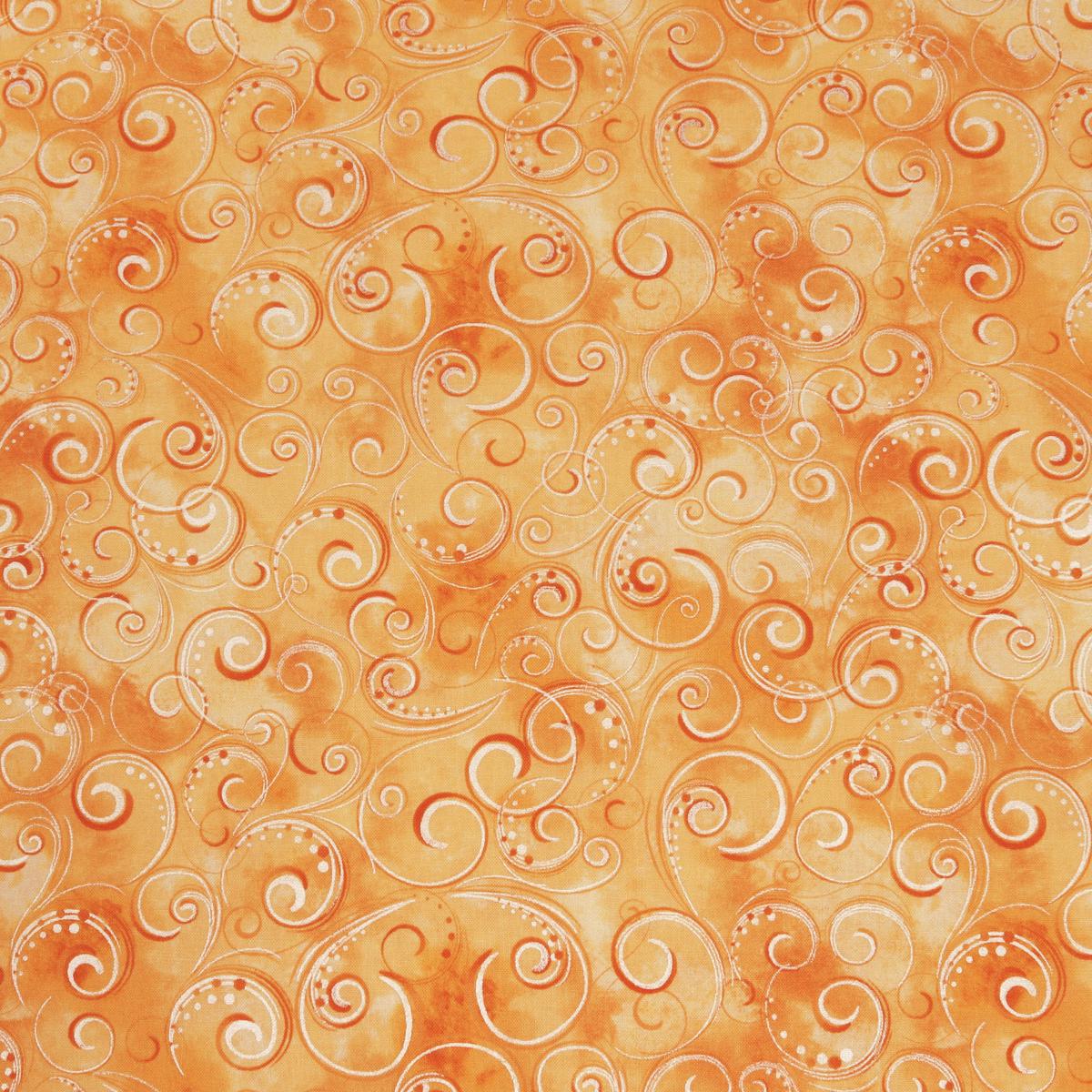 Pearl Splendor Fabric Collection - Orange