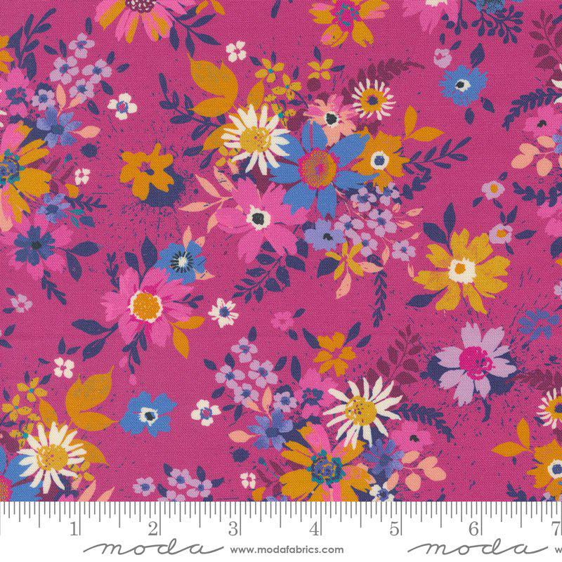 Petunia Violet // Maeve by Crystal Manning (1/4 yard)