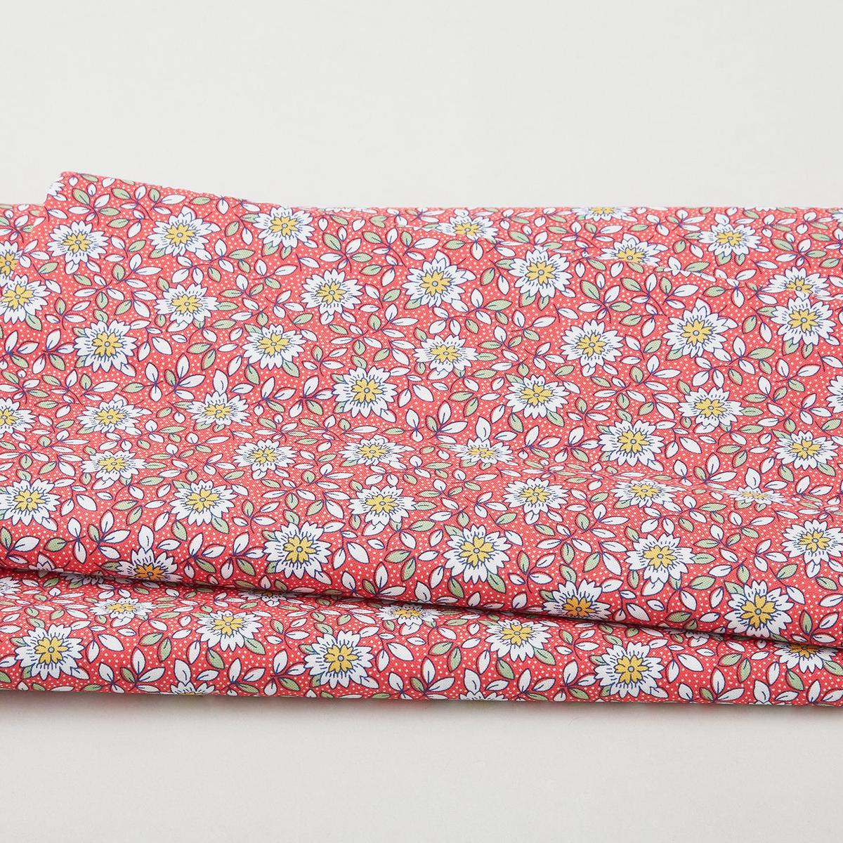 Blossoms - Packed Floral Red 2 Yard Cut