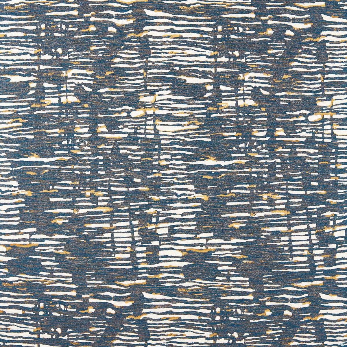HARLEQUIN Oceanic Fabric Animal Print Lapis,Tigers Eye - HDMF134698