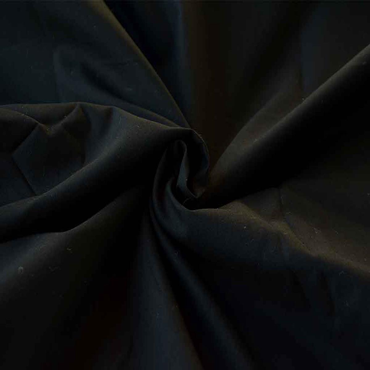 Black Plain 132*108 Poplin Pure Cotton Fabric (Wholesale)