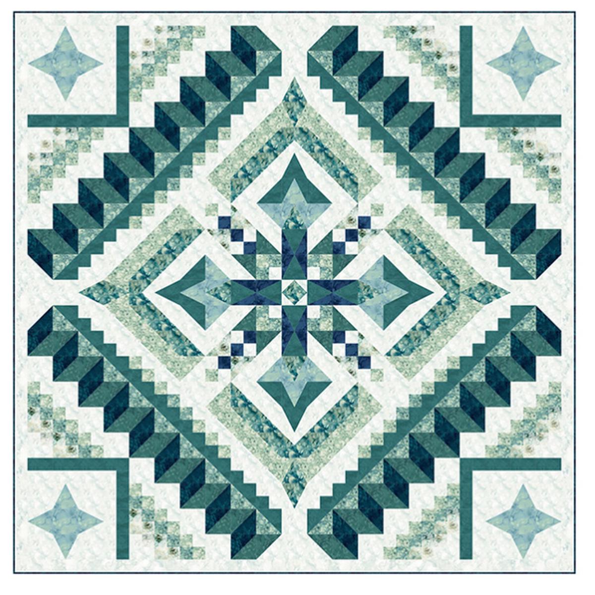 A Lee B Creative ~ Above the Below Quilt Pattern and/or Kit
