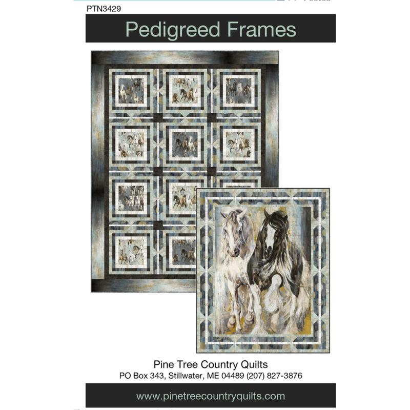 Pine Tree Country Quilts ~ Pedigree Frames Quilt Kit