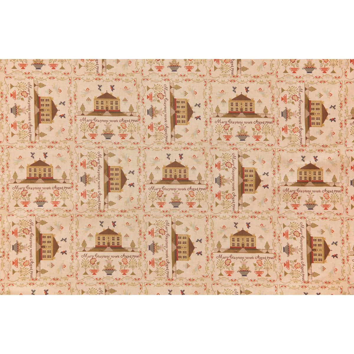 Hands Across The Sea Samplers ~ Mary Clayton Sampler Fabric | Fat Quarter