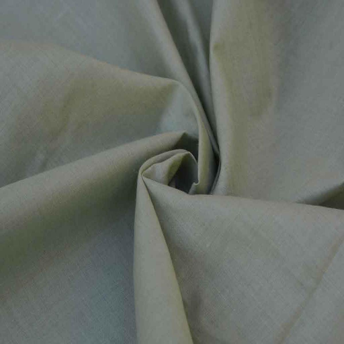 Mint Green Plain Glazed Cotton Fabric (Wholesale)