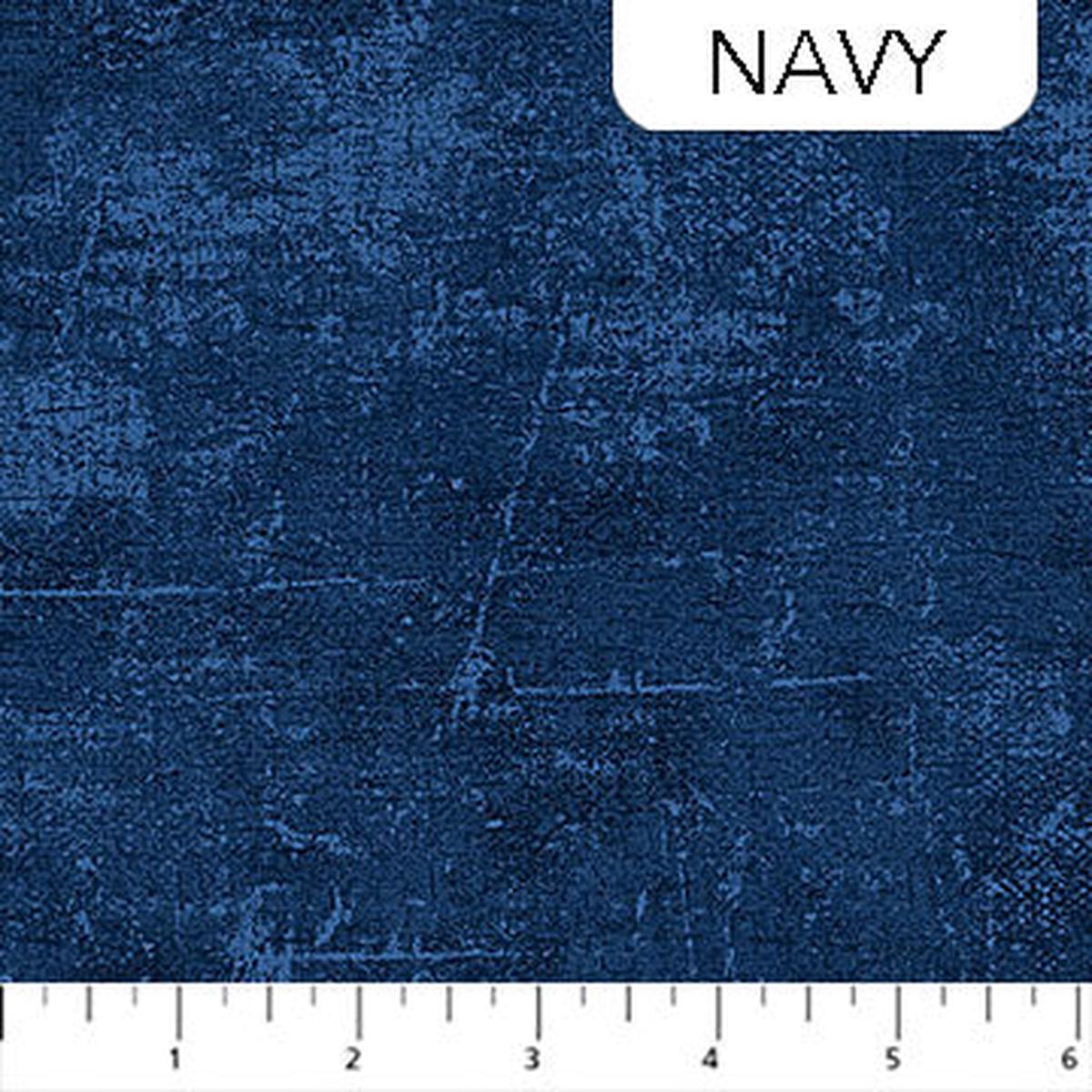 Canvas Flannel - Navy - Northcott - Full Bolt