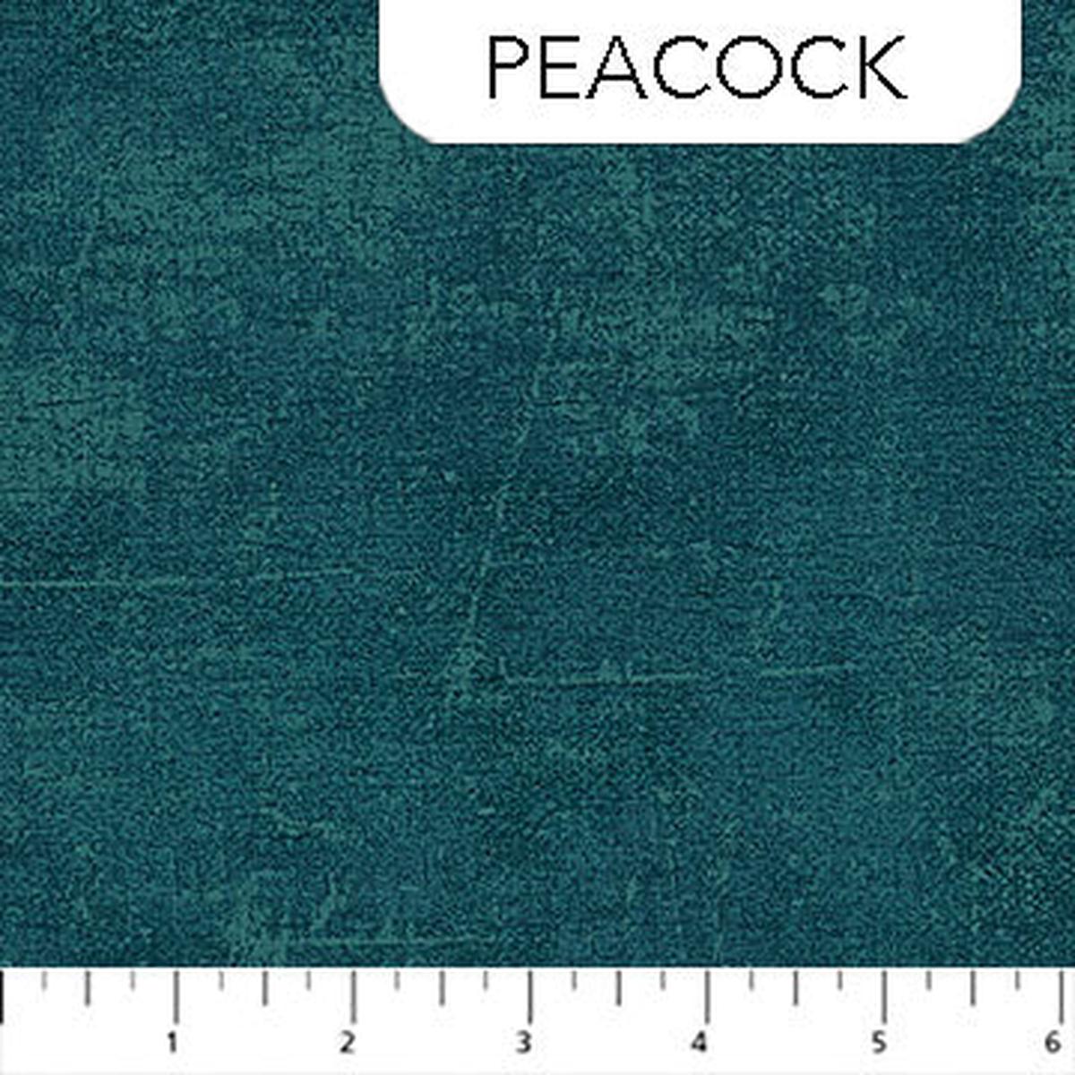 Canvas Flannel - Peacock - Northcott - Full Bolt