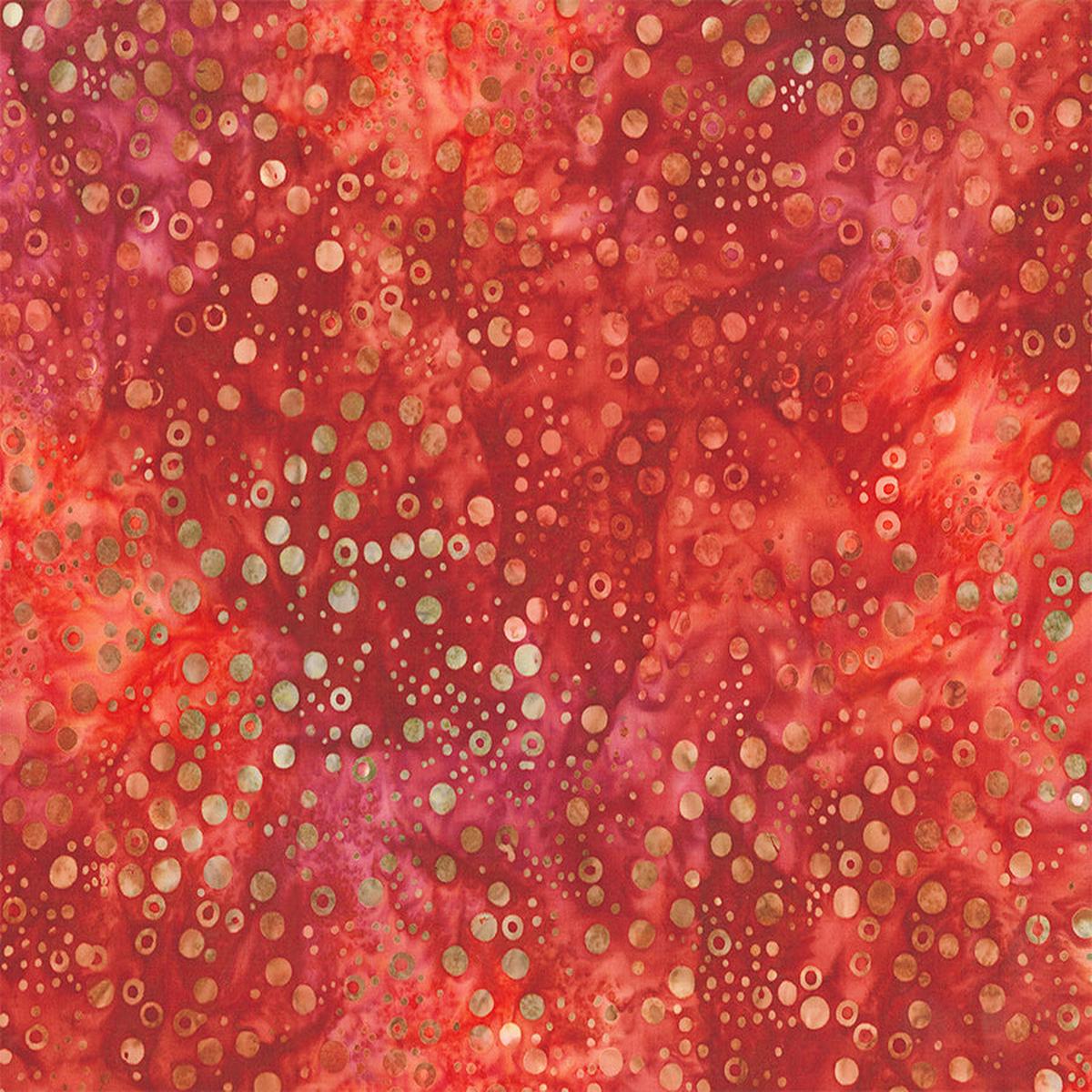 Banyan Batiks Pop Dots - Red (81900-24) Northcott - Full Bolt (11m)
