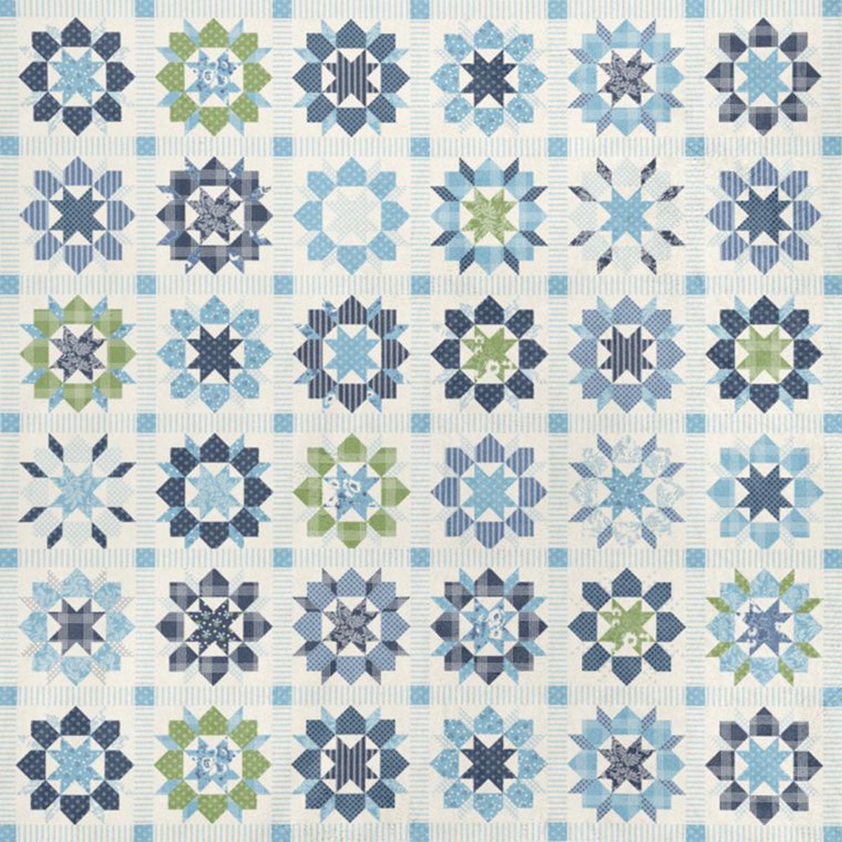 Cuddle With Moda - Nantucket Panel in Multi - Camille Roskelley - Moda
