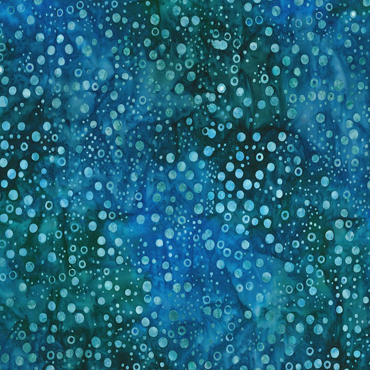 Banyan Batiks Pop Dots - Deep Sea Northcott - Full Bolt
