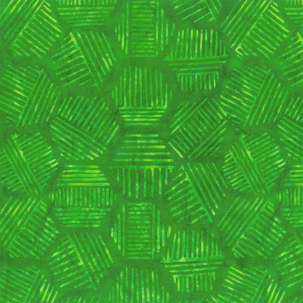 Banyan Batiks Hexies - Avocado Northcott - Full Bolt