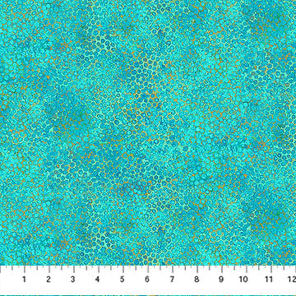 Shimmer - Pebbles Lagoon (27897M-66) Metallic - Northcott - Full Bolt (10m)