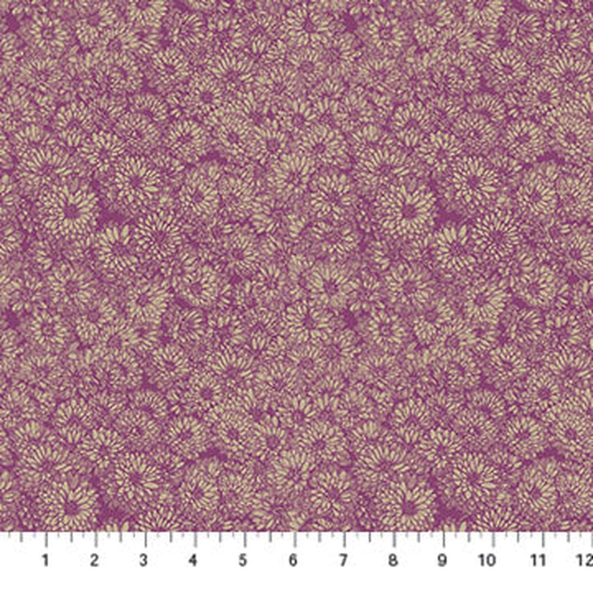 Indelible - Mums Mauve (AMT1002-84V) - Anna Maria - Northcott - Full Bolt (10m)