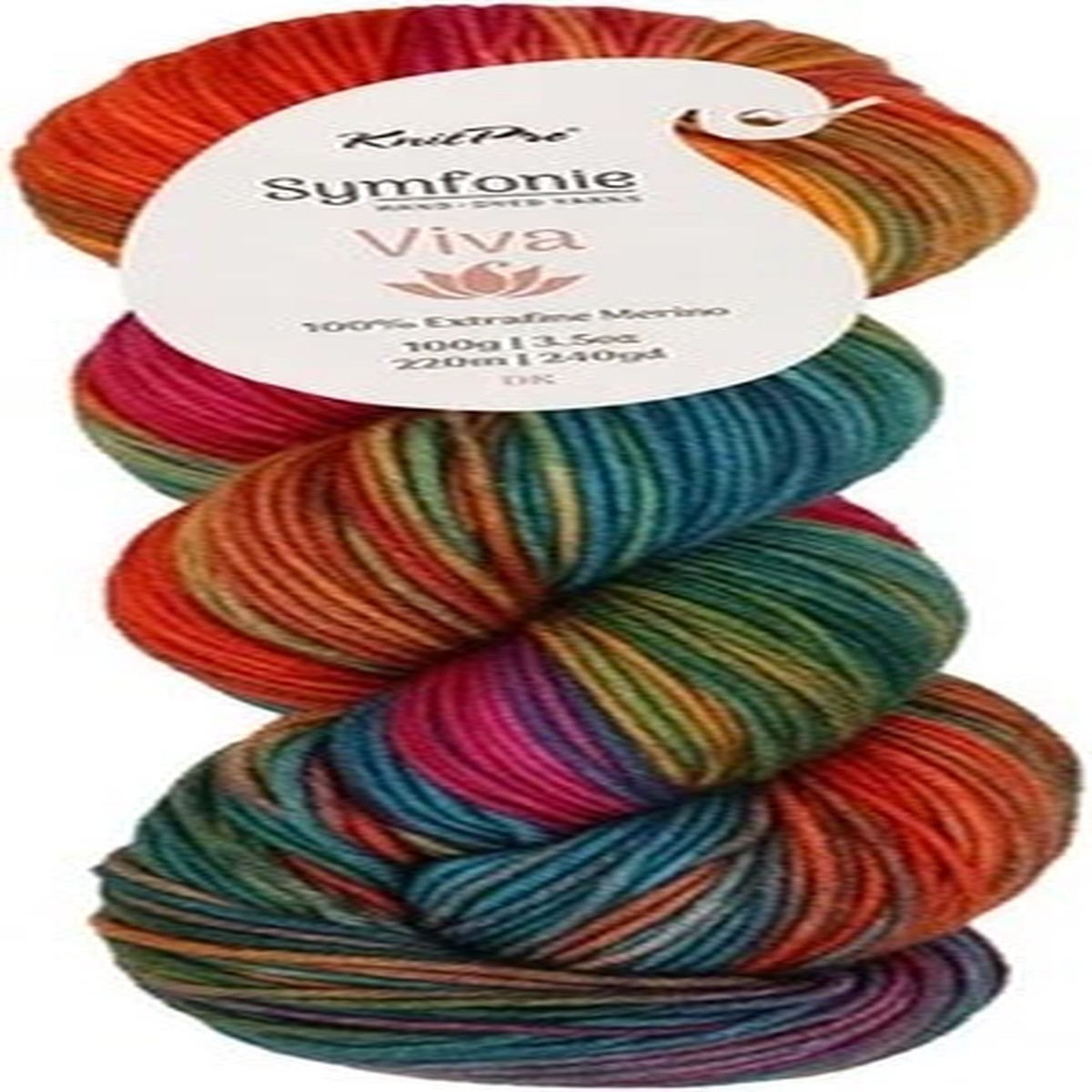 KnitPro Symfonie Premium Yarn 100% Extra Fine Merino Wool| Viva Dragon Vine
