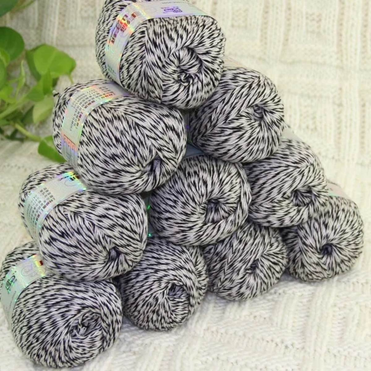 New Sale Soft 10 SkeinsX50g Pure Cashmere Rug Shawls Hand DIY Knit Wool Yarn 40