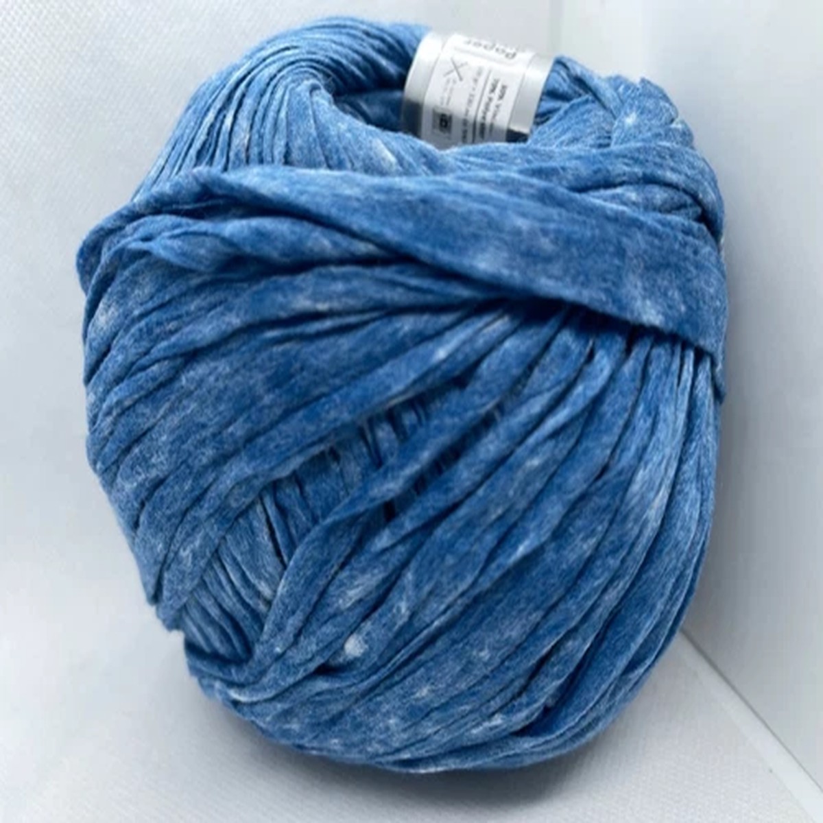 "Paper Ribbon" Jeans Blue Stonewashed #77164 Ice Yarns Super Bulky 100gr 109yds