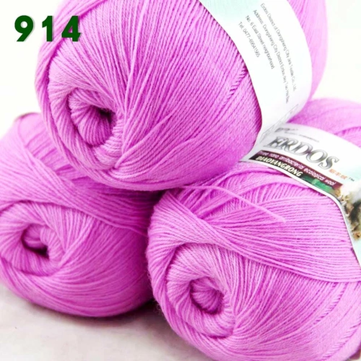 Sale 3 Ballsx50gr LACE Rugs Acrylic Wool Cashmere Hand Crochet Knitting Yarn 914