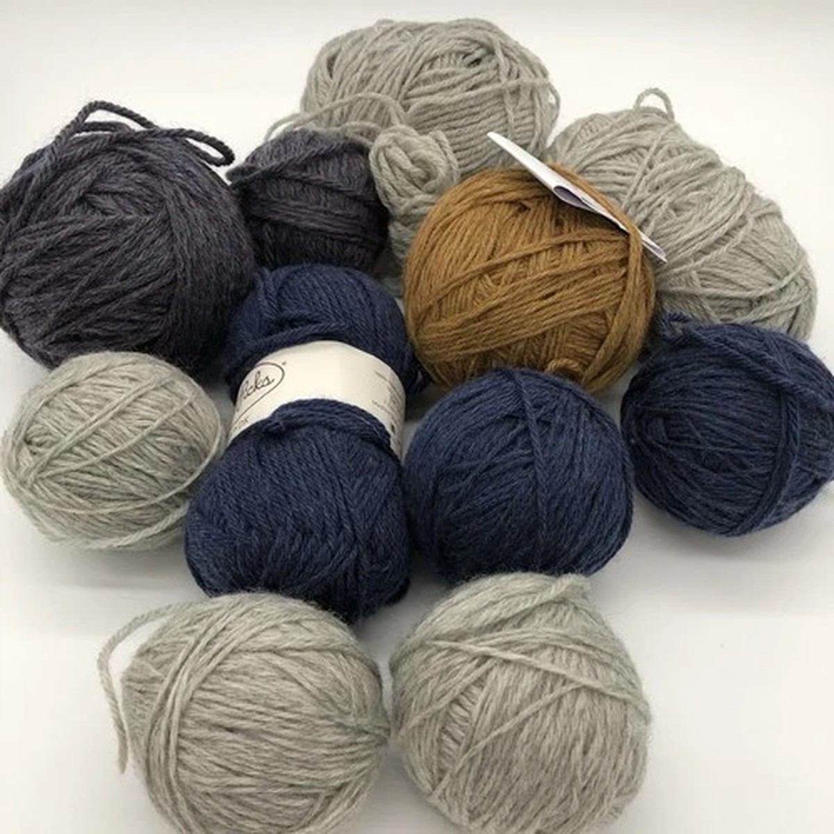 Wool Yarn Lot incl some Knit Picks and Wool of the Andes Superwash 1# 7oz total