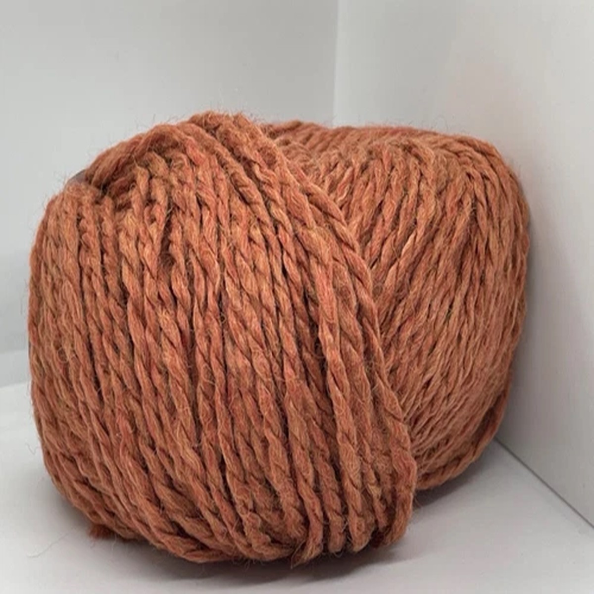 Copper Melange Royal Wool 82352 Ice Yarns Wool Nylon Blend Worsted 50gr 109yd