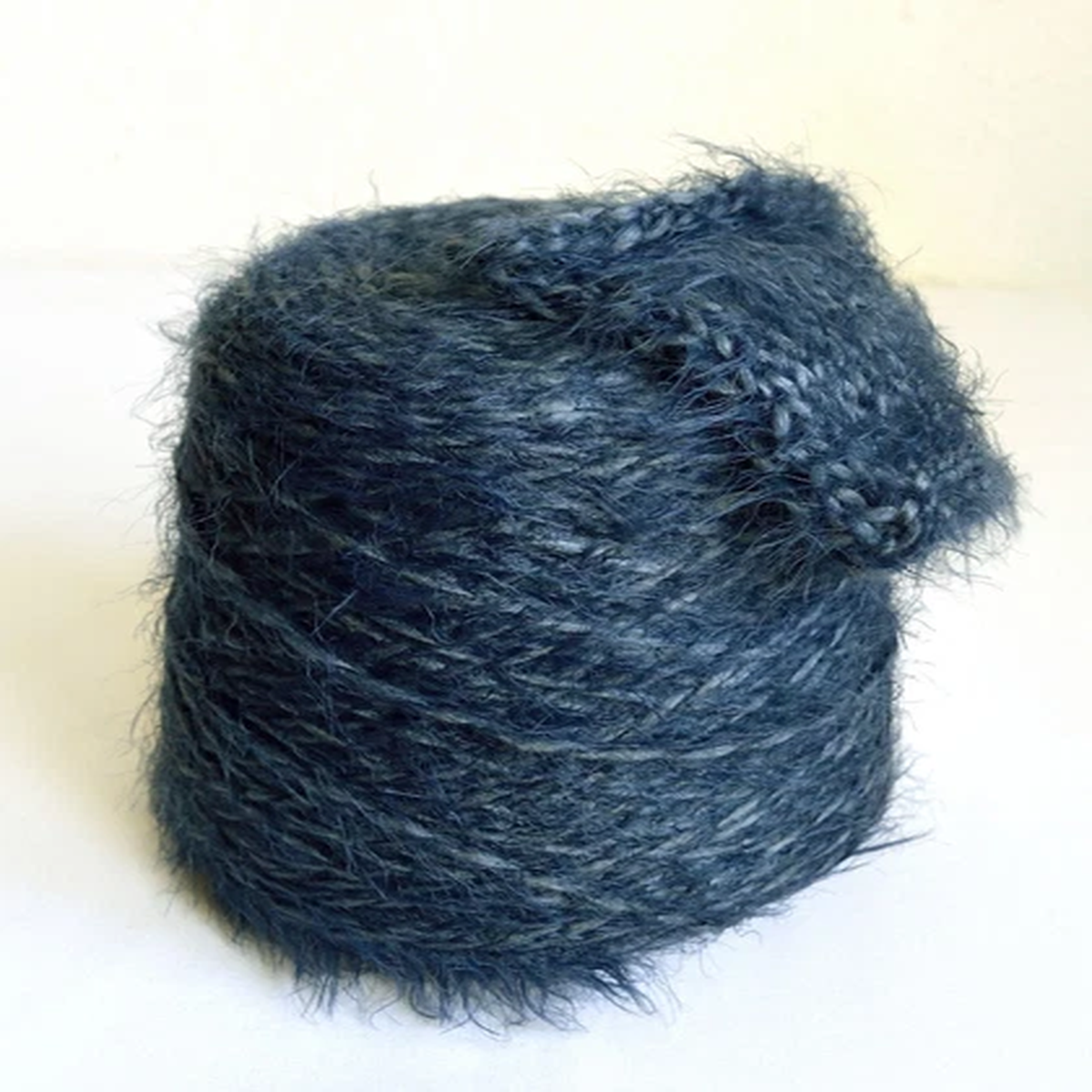 Faux Fur Italian Wool Knitting Yarns, 1.8 lb / 820 grams cone