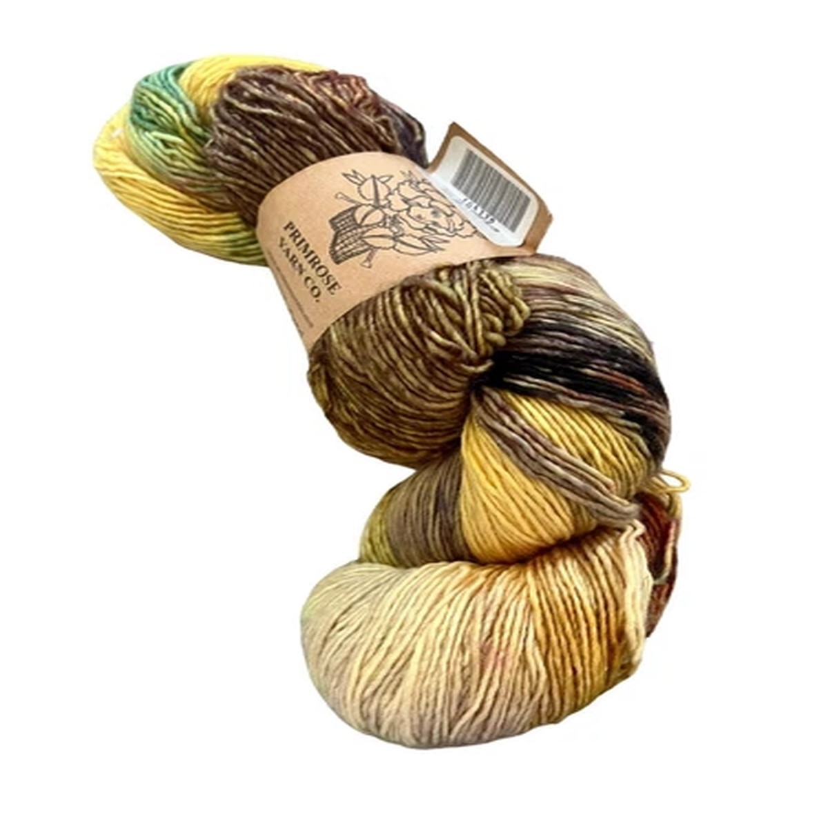 HAND DYED YARN PRIMROSE YARN CO. 100% SW MERINO WOOL 115g/435yd. SOCK/FINGERING